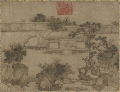 Après la hutte de chaume de Lu Hong, dynasties Ming et Qing, 17ème siècle - Unbekannt