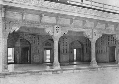 Agra. Une chambre dans la tour de jasmin, vers 1910 - Unbekannt