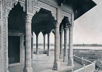 Agra. Balcon de la Tour du Jasmin, c1910 - Unbekannt