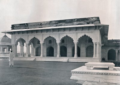 Agra. Le Dewan-i-Khas ou Hall d