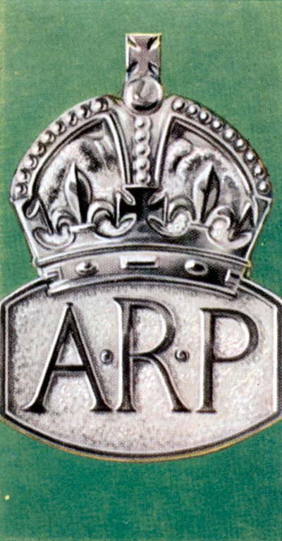 Précautions contre les raids aériens, carte de cigarette, britannique, 1938 - Unbekannt