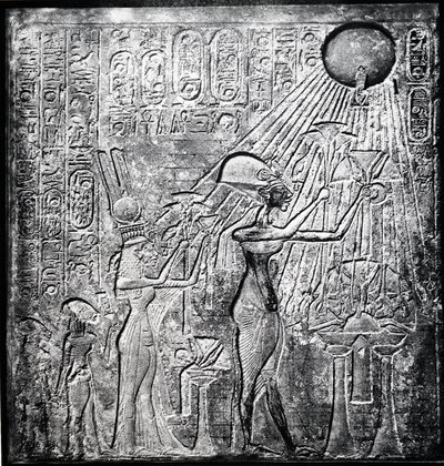 Akhenaton Amenhotep IV pharaon hérétique égyptien - Unbekannt