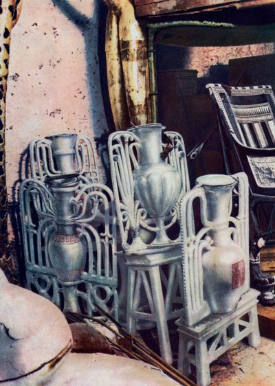 Vases en albâtre, tombeau de Toutankhamon, Égypte - Unbekannt