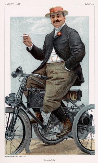 Albert, Comte de Dion, ingénieur français, 1899 - Unbekannt
