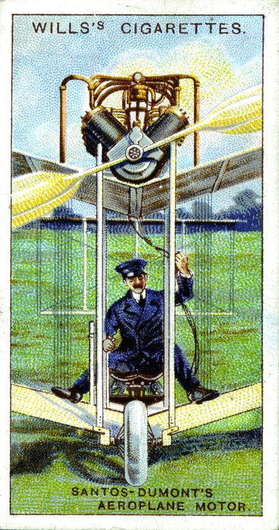 Alberto Santos-Dumont, aéronaute brésilien, premier vol enregistré en Europe, 1906, 1915 - Unbekannt