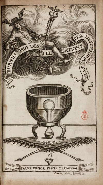 Un four de distillation alchimique - Unbekannt