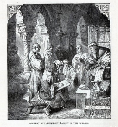 Alchimie et astrologie enseignées dans les écoles, 1882 - Unbekannt