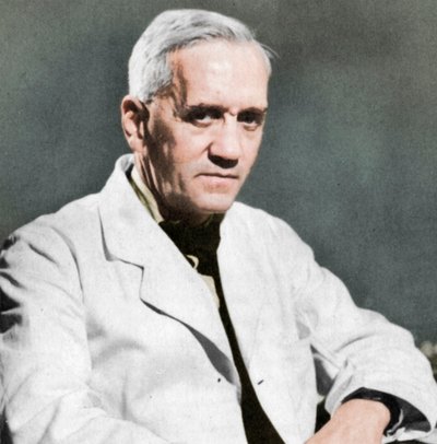 Alexander Fleming, bactériologiste écossais, vers 1930 - Unbekannt