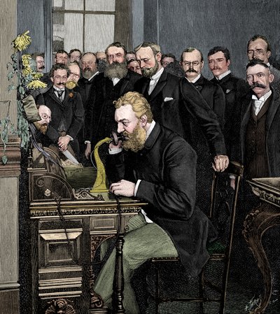 Alexander Graham Bell 1847-1922, inventeur américain d