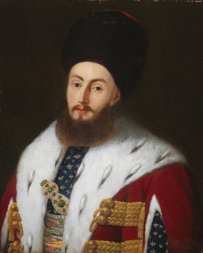 Alexandre II Mavrocordatos Firaris 1754-1819, Prince de Moldavie, vers 1800 - Unbekannt