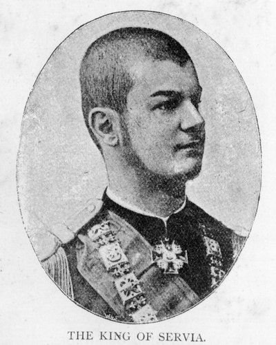 Alexandre Ier, Roi de Serbie - Unbekannt