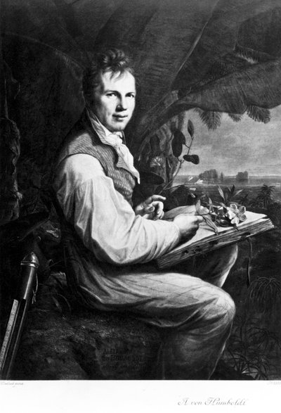 Alexander von Humboldt, naturaliste et explorateur allemand, vers 1806 - Unbekannt