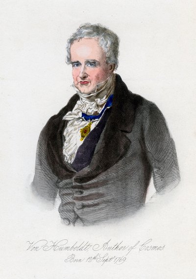 Alexander von Humboldt, naturaliste et explorateur prussien, c. 19ème siècle - Unbekannt