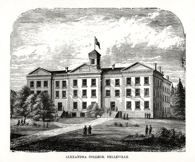 Collège Alexandra, Belleville, Ontario, Canada, 19ème siècle - Unbekannt