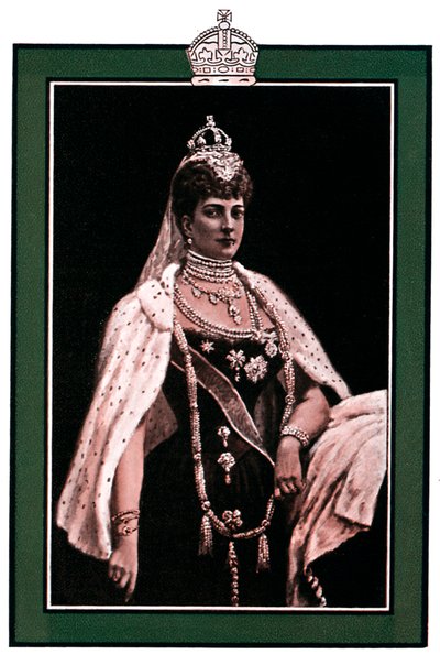 Alexandra de Danemark 1844-1925, reine consort du roi Édouard VII, 1902-1903 - Unbekannt