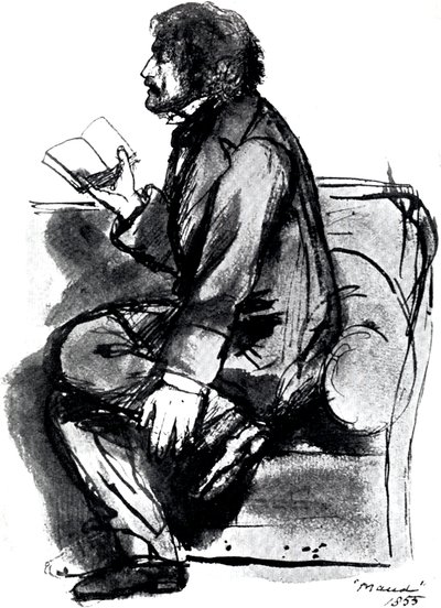 Alfred Tennyson, 1er Baron Tennyson, poète anglais - Unbekannt