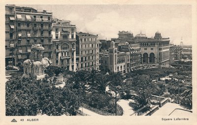 Alger - Square Laferrière, vers 1930 - Unbekannt