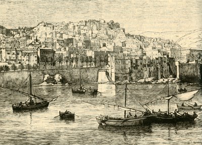 Alger, depuis la mer, 1890 - Unbekannt