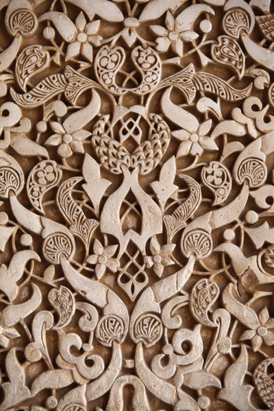 Alhambra - Palais Nasrides - Palais des Lions, sculptures - Unbekannt