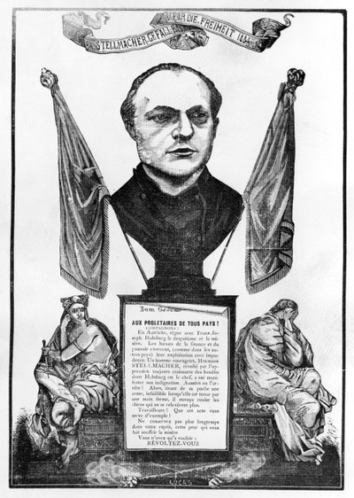 Allégorie de Hermann Stellmacher, 1884 - Unbekannt