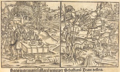Allégorie de la guerre et de la paix, 1499 - Unbekannt