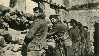 Soldats alliés en Flandre, Première Guerre mondiale, 1915 - Unbekannt