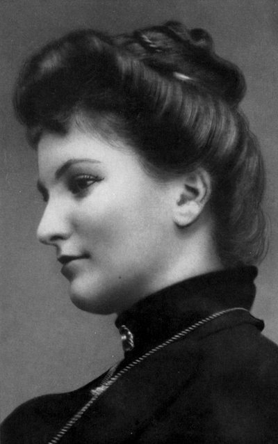 Alma Schindler, mondaine et compositrice autrichienne, vers 1900 - Unbekannt