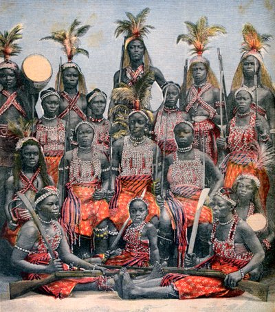 Guerrières amazoniennes, 1891 - Unbekannt
