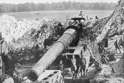 Canon ferroviaire américain de 14 pouces, Offensive Meuse-Argonne, France, 1918 - Unbekannt