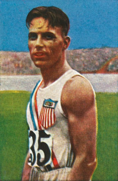 Lanceur de disque américain Bud Houser, 1928 - Unbekannt