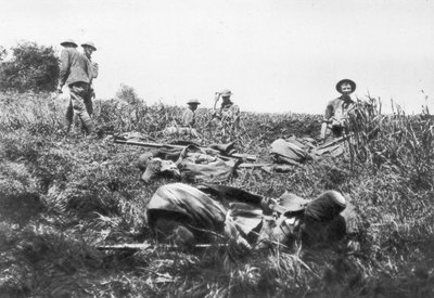 Marines américains creusant des tranchées, Lucy-le-Bocage, France, 1er juin 1918 - Unbekannt