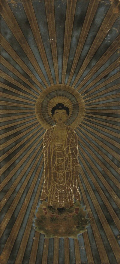 Amida se Manifestant dans le Corps de Dharma des Moyens Expédients, 18e siècle - Unbekannt