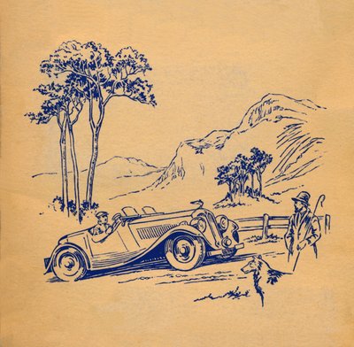 Un album de voitures de sport couverture avant, c1936 - Unbekannt
