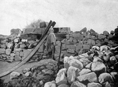 Un soldat algérien en sentinelle, Artois, France, 1915 - Unbekannt