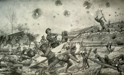 Une attaque menée par un groupe de bombardement, 1919 - Unbekannt
