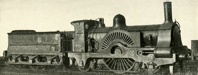 Un huit-pieds marqué pour la route des débris - Caledonian Railway, vers 1930 - Unbekannt