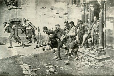Un incident lors de la retraite de Mons, 1919 - Unbekannt