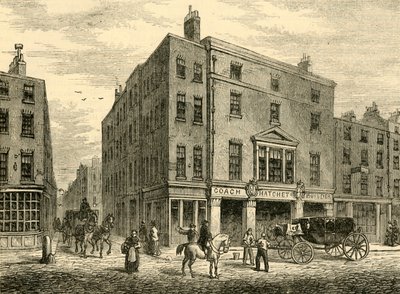 Un ancien atelier de carrossier à Long Acre, 1881 - Unbekannt