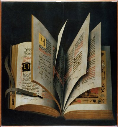 Un livre liturgique ouvert - Unbekannt