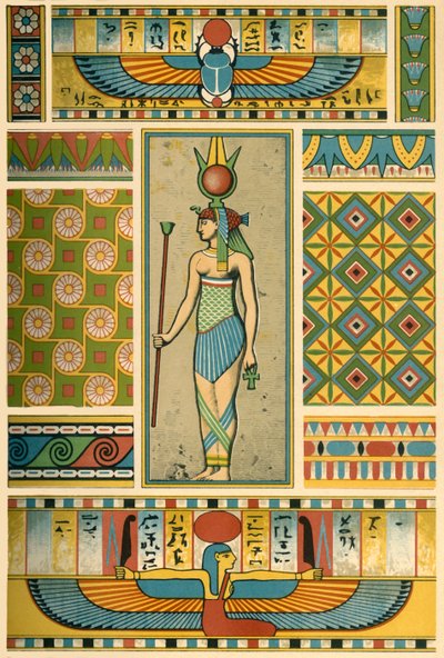 Décoration égyptienne ancienne, 1898 - Unbekannt