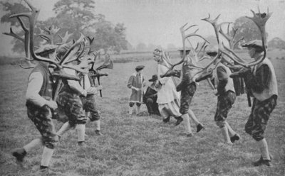 Formes anciennes de la danse encore maintenues en Angleterre - La danse du cor, c1935 - Unbekannt