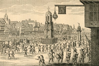 Vue ancienne de Cheapside - Unbekannt