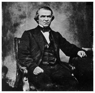 Andrew Johnson, 17e président des États-Unis, 1860s 1955 - Unbekannt