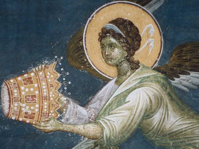 Ange avec la couronne, 1321-1322 - Unbekannt