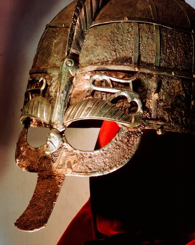 Casque anglo-saxon du trésor de Sutton Hoo, 7ème siècle - Unbekannt