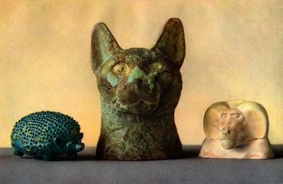 Sculptures animales du Nouvel Empire et de la période tardive, Égypte, 1936 - Unbekannt