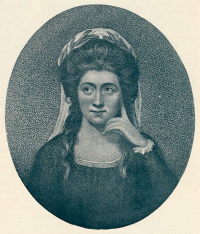Anna Seward née en 1747, décédée en 1809 - Unbekannt