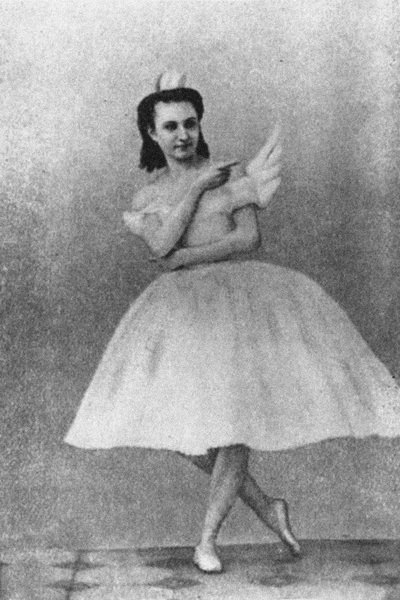 Anna Sobeshchanskaya en Odette dans le ballet Le Lac des cygnes, Moscou, 1877 - Unbekannt