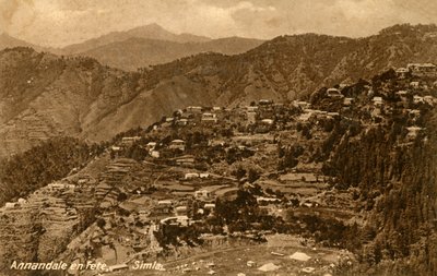 Annandale en fête - Simla, vers 1918-1939 - Unbekannt