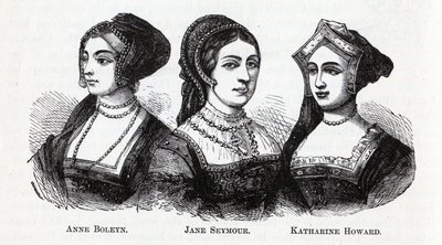 Anne Boleyn. Jane Seymour. Katharine Howard, 1882 - Unbekannt